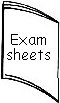 exam sheet logo