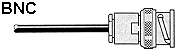 BNC connector distinguished from the P L 259 by the fact that the connector remains in one piece and is connector to an antenna connection by the use of its bayonet fixing which is link a light bulb going in to most UK fitting. 